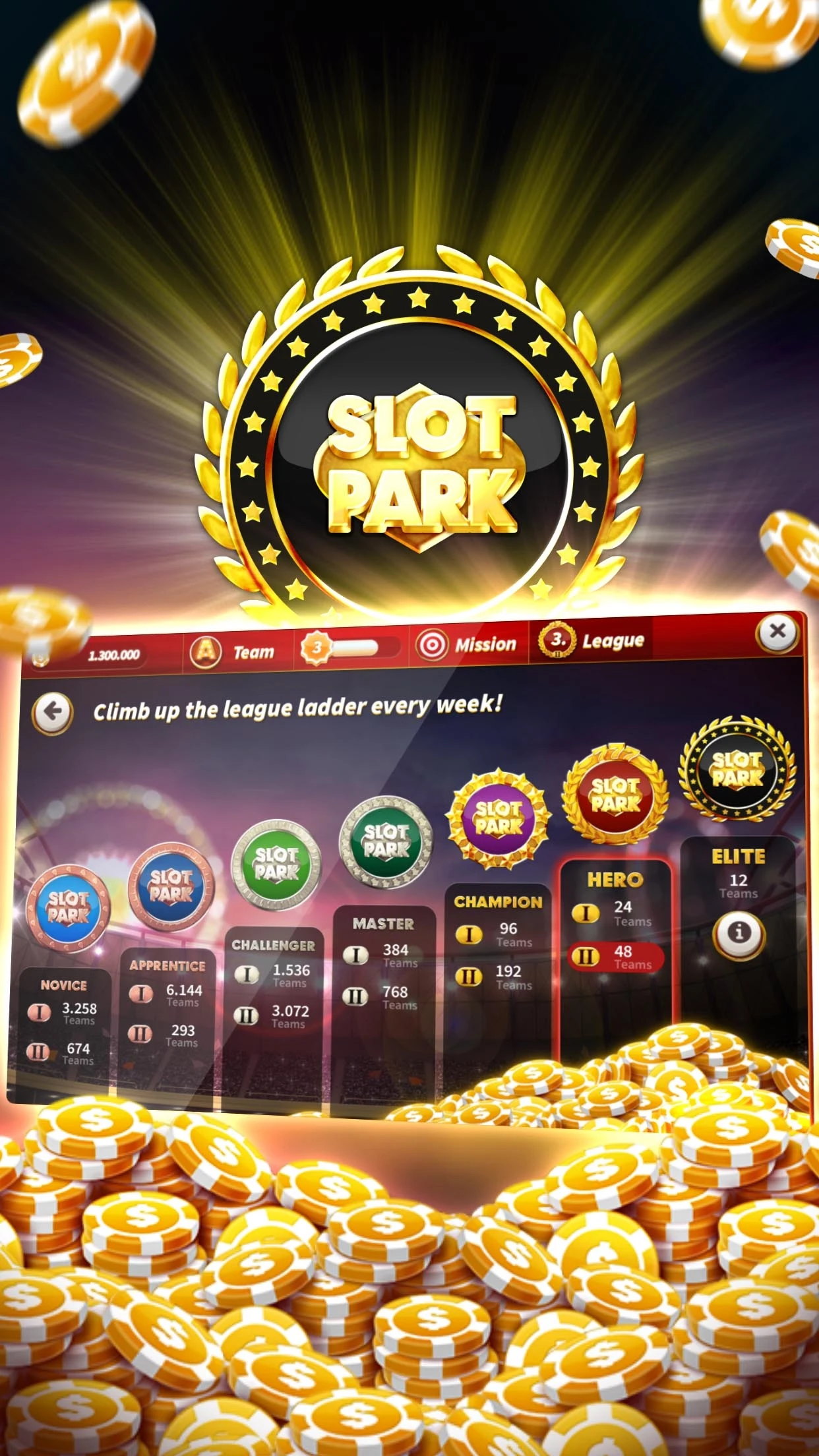Slotpark Casino Slots Games screenshot